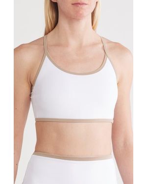 X By Gottex Racerback Sports Bra - White
