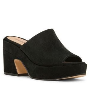 Blondo Montage Platform Mule Sandal - Black