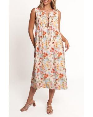 Petal & Pup Breeze A-Line Midi Dress - Multicolor