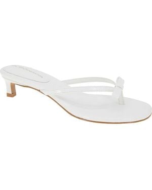 BCBGeneration Zia Slide Sandal - White