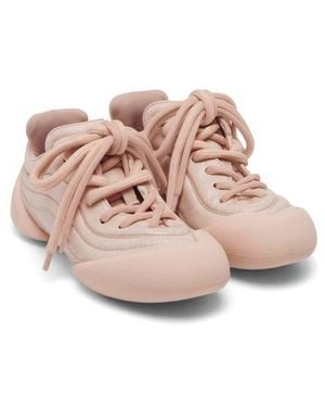 McQueen Flexion Lace-Up Sneaker - Pink