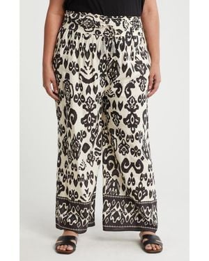 Boho Me Smocked Wide Leg Pants - Black