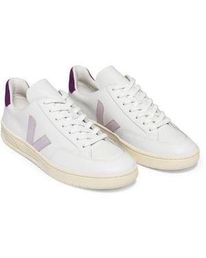 Veja V-12 Low Top Sneaker - White