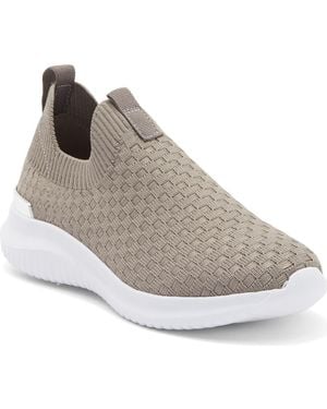 Anne Klein Murphie Knit Slip-On Sneaker - Gray