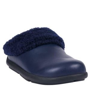 Gc Shoes Shari Faux Shearling Lined Mule - Blue