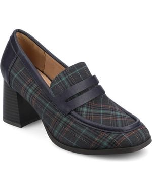 Journee Collection Malleah Loafer Pump - Black