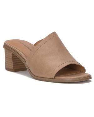 Lucky Brand Lerkie Block Heel Sandal - Brown