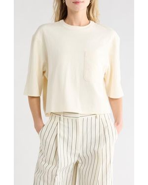 Twp New Ex Knit T-Shirt - Natural