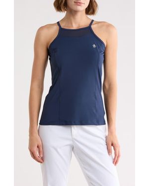 Original Penguin Mesh Camisole - Blue