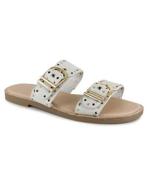 Splendid Leena Slide Sandal - White