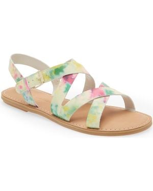 TOMS Sicily Flat Sandal - Blue