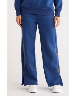 90 Degrees Finish Line Fleece Sweatpants - Blue