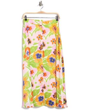 FRNCH Celly Woven Skirt - White