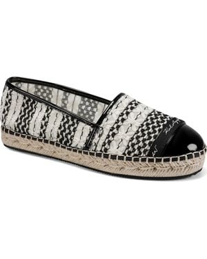 KARL LAGERFELD Millicent Espadrille Flat - Black