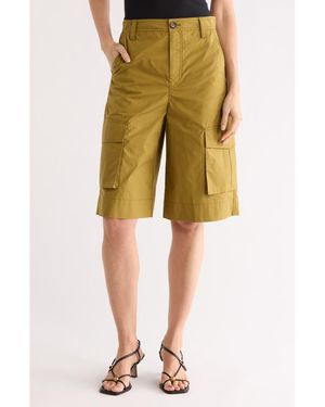 A.L.C. Toby Cotton Shorts - Green