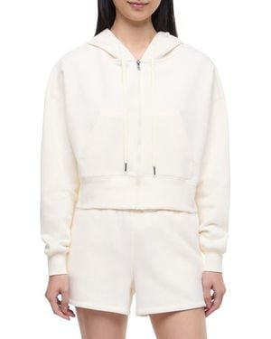 Balance Collection Dottie Hoodie & Short Set - White