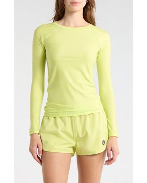 Volcom Simply Core Long Sleeve Rashguard - Yellow