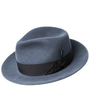 Bailey Elite Velour Wool Felt Hat - Blue