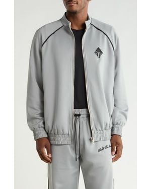 RTA Lewis Track Jacket - Gray