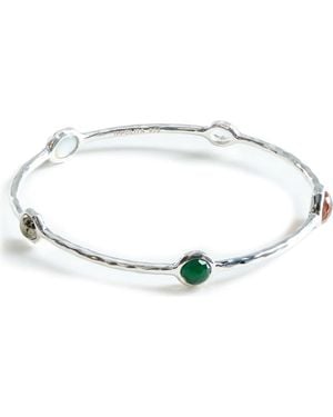 Ippolita Wonderland 5-Stone Bangle Bracelet - Metallic
