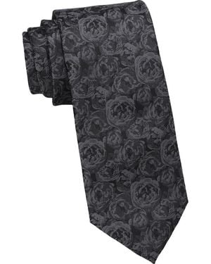 KARL LAGERFELD Rose Bushel Tie - Black