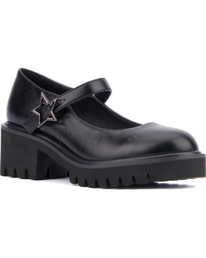 Olivia Miller North Node Mary Jane Loafer - Black