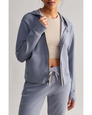Rhone Dreamglow Full Zip Hoodie - Blue