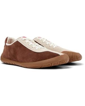 Camper Tws Leather Sneaker - Brown