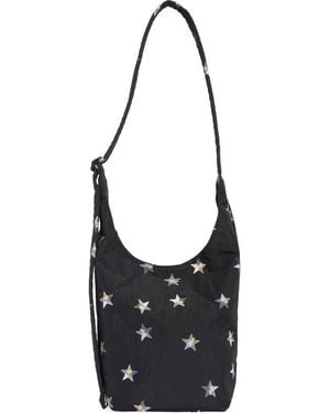 BAGGU Small Nylon Sling Bag - Black