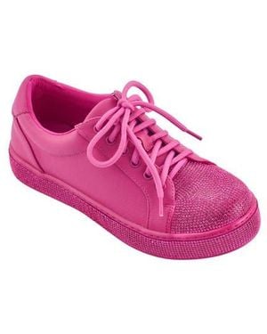 Lady Couture Legend Rhinestone Sneaker - Pink
