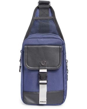 True Religion Ivan Sling Backpack - Blue