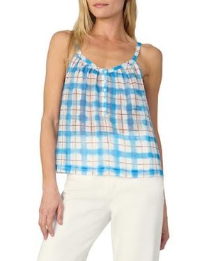 Joe's Jeans The Charlie Babydoll Tank Top - Blue