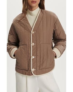 Varley Drew Reversible Jacket - Brown