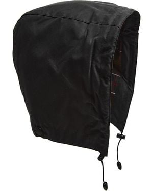 Barbour Waxed Cotton Hood - Black
