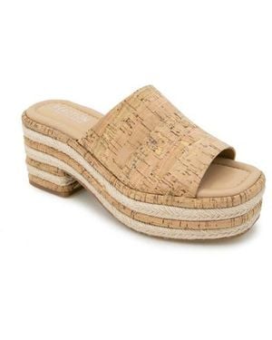 Kenneth Cole Elissa Platform Sandal - Natural