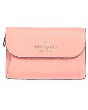 Kate Spade Small Flap Card Wallet - Pink