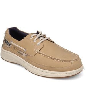 Dockers Bayside Leather Boat Shoe - Natural