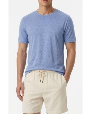 Onia Heavyweight Slub Knit T-Shirt - Blue
