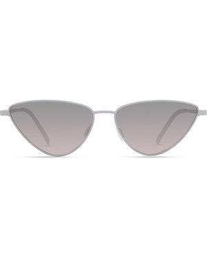 Eco Naxos 56Mm Polarized Cat Eye Sunglasses - Purple