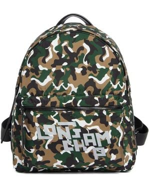 Longchamp Camo Backpack - Green