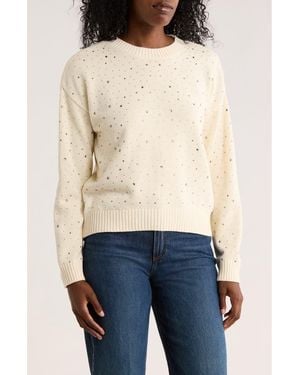 DKNY Rhinestone Sweater - Blue