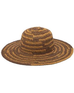 San Diego Hat Crochet Sun Hat - Brown