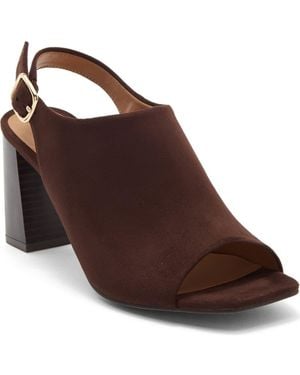 Nordstrom Rack Hessa Slingback Heeled Sandal - Brown