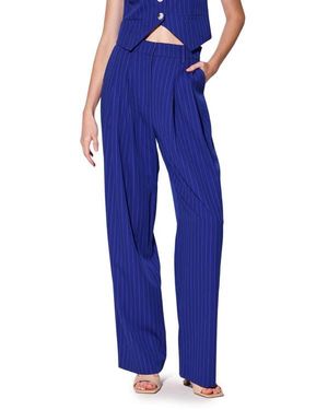 Walter Baker Tammy Pinstripe Pants - Blue