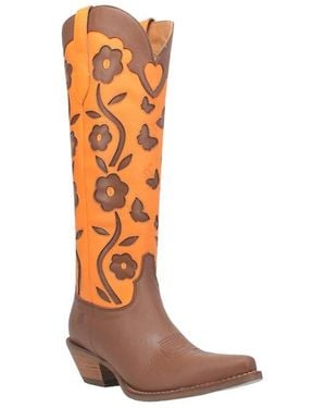 Dingo Goodness Gracious Western Boot - Brown