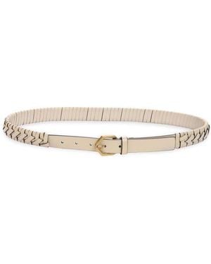 AllSaints Braided Leather Belt - Multicolor