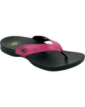 Revitalign Chameleon Orthotic Flip Flop - Black
