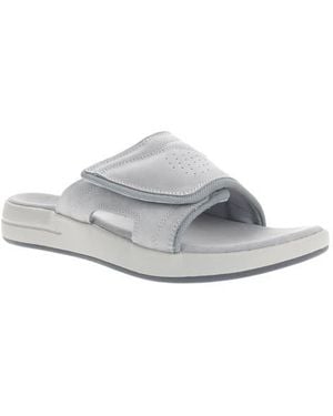 Propet Emerson Slide Sandal - Gray