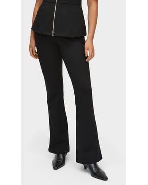 ALIGNE Edie Flare Leg Stretch Ponte Pants - Black