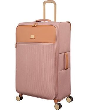 IT COUTURE Odelia 32-Inch Soft Shell Spinner Suitcase - Pink